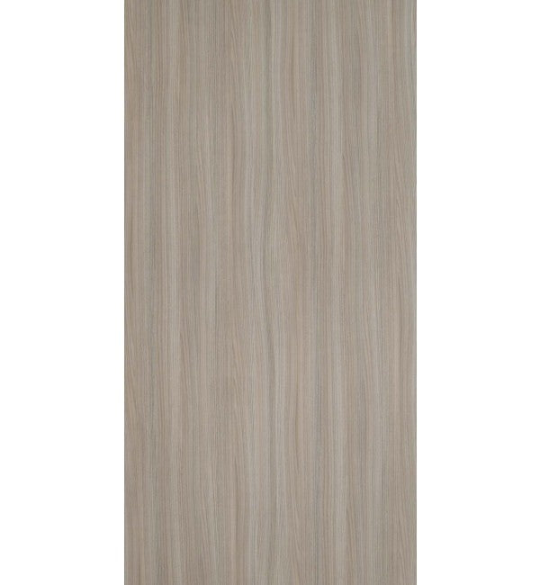 Brown wood grain decorative laminate with Veracious Bark finish showing vertical wood texture and subtle sheen