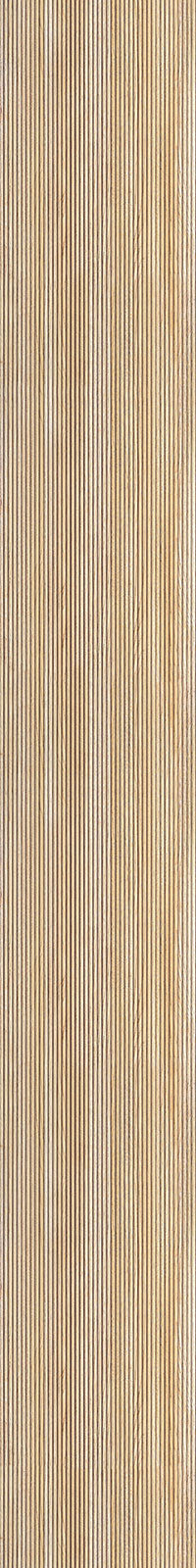 Beige fluted louver panel with matte finish and vertical ridges.