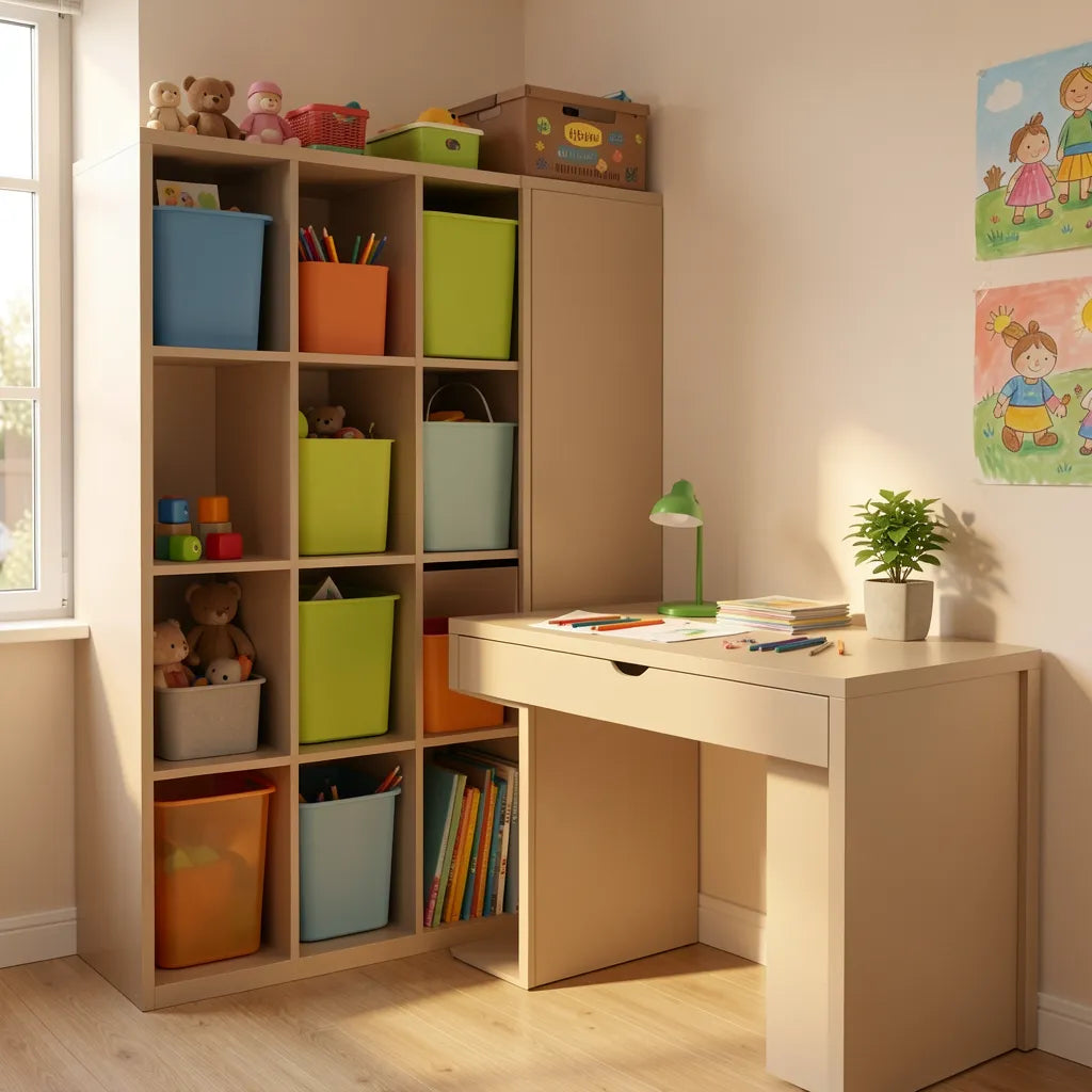 Beige matte laminate with uniform texture and subtle grain.