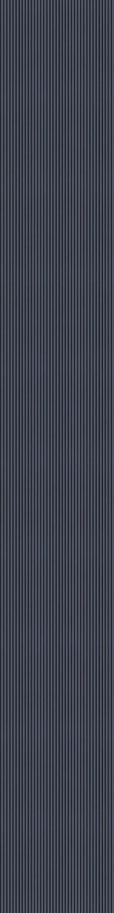 Grey fluted wall panel with matte finish and vertical ridges, showing a textured and grooved pattern.