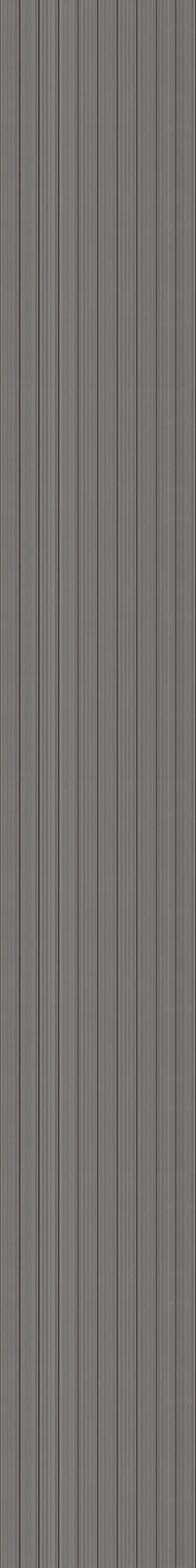 Brown matte fluted wall panel with vertical ridges and smooth texture, showcasing a uniform pattern and subtle sheen.