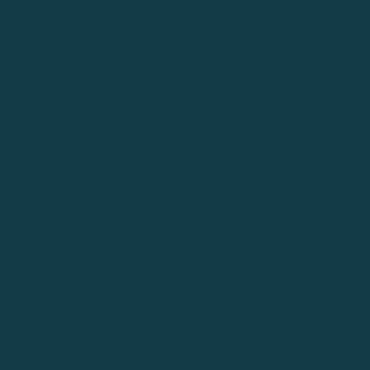 Blue high gloss plain laminate wall panel with smooth finish and uniform color tone