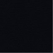 Black high gloss plain laminate wall panel with smooth finish and reflective sheen