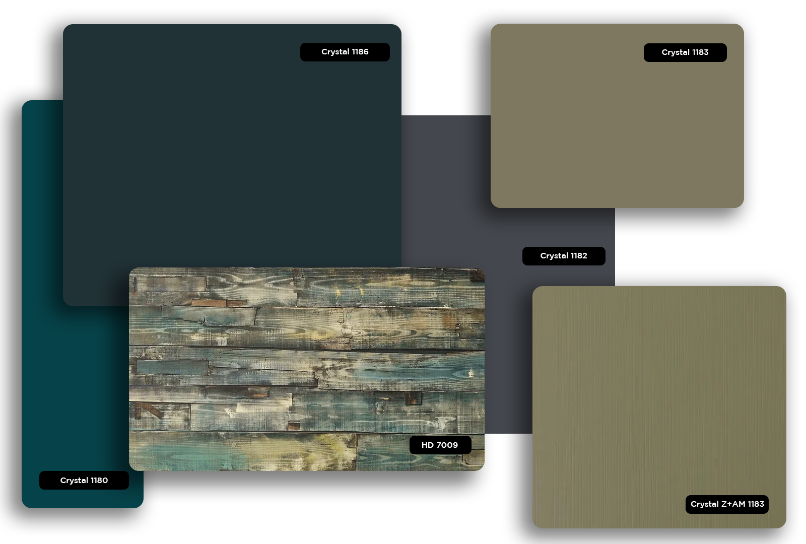 Multi-coloured rustic laminate with distressed wood texture and matte finish, showcasing a weathered wooden pattern and