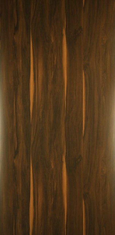 3152 HGF ORGANIC VENEER Brown Wood High Gloss Laminate - AmulyaMica