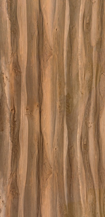 3230 SV MOTTLED TEAK WOOD Brown Wood Gloss Laminate - AmulyaMica