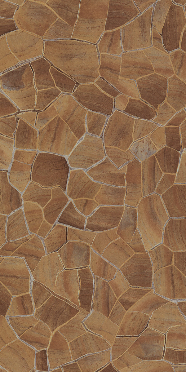 3264 SN KOB STONE Brown Marble & Stone Gloss Laminate - AmulyaMica