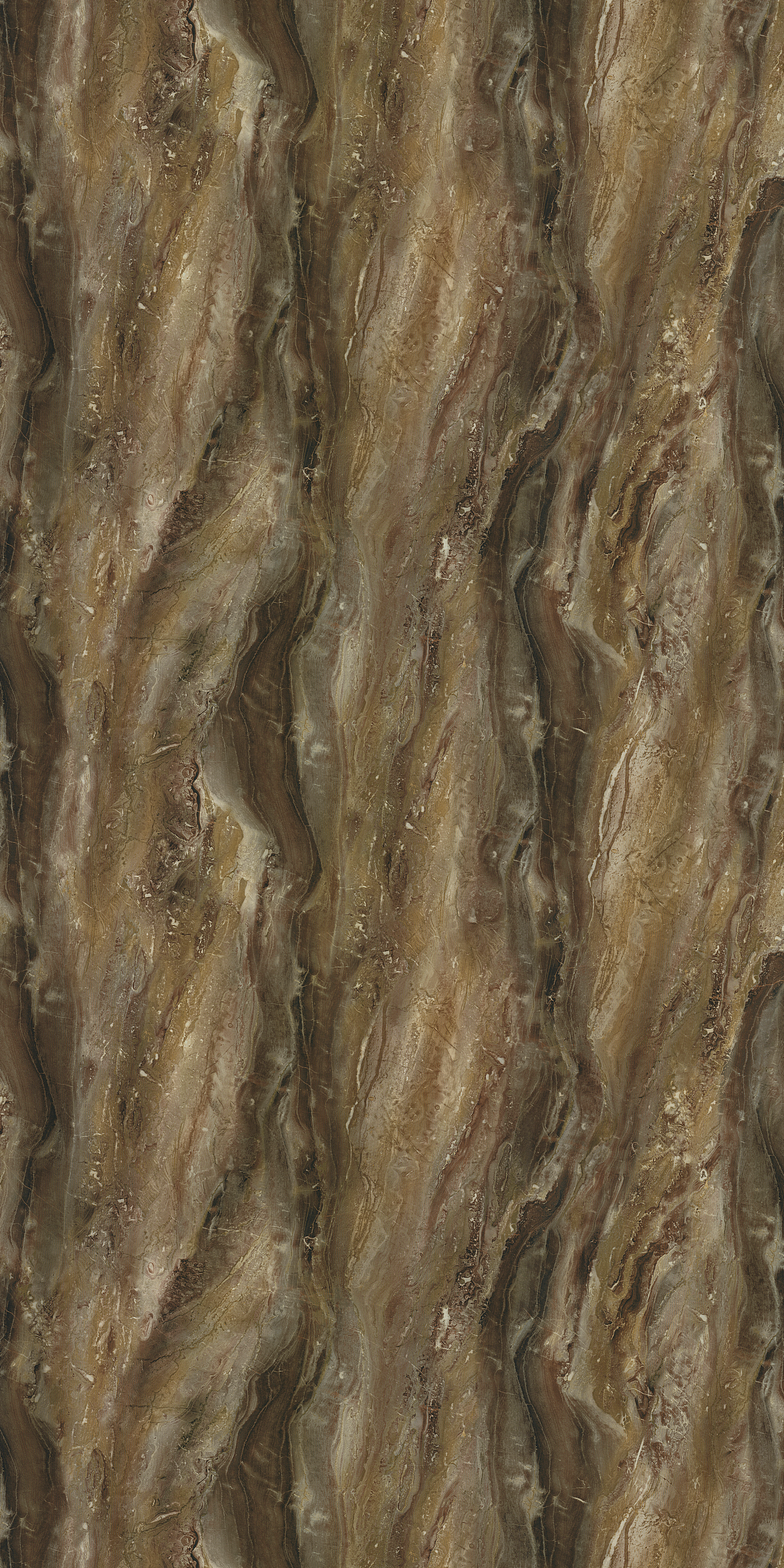 3332 HGF SELVAGAMO II Brown Marble & Stone High Gloss Laminate - AmulyaMica
