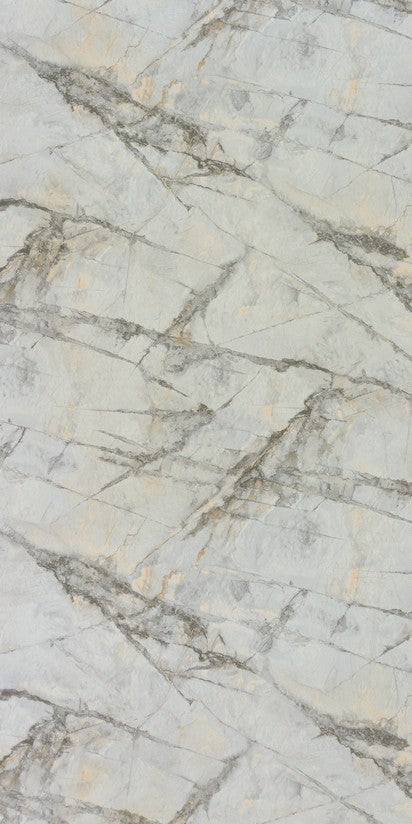 3371 CO CARRARA WHITE Grey Marble & Stone Gloss Laminate - AmulyaMica