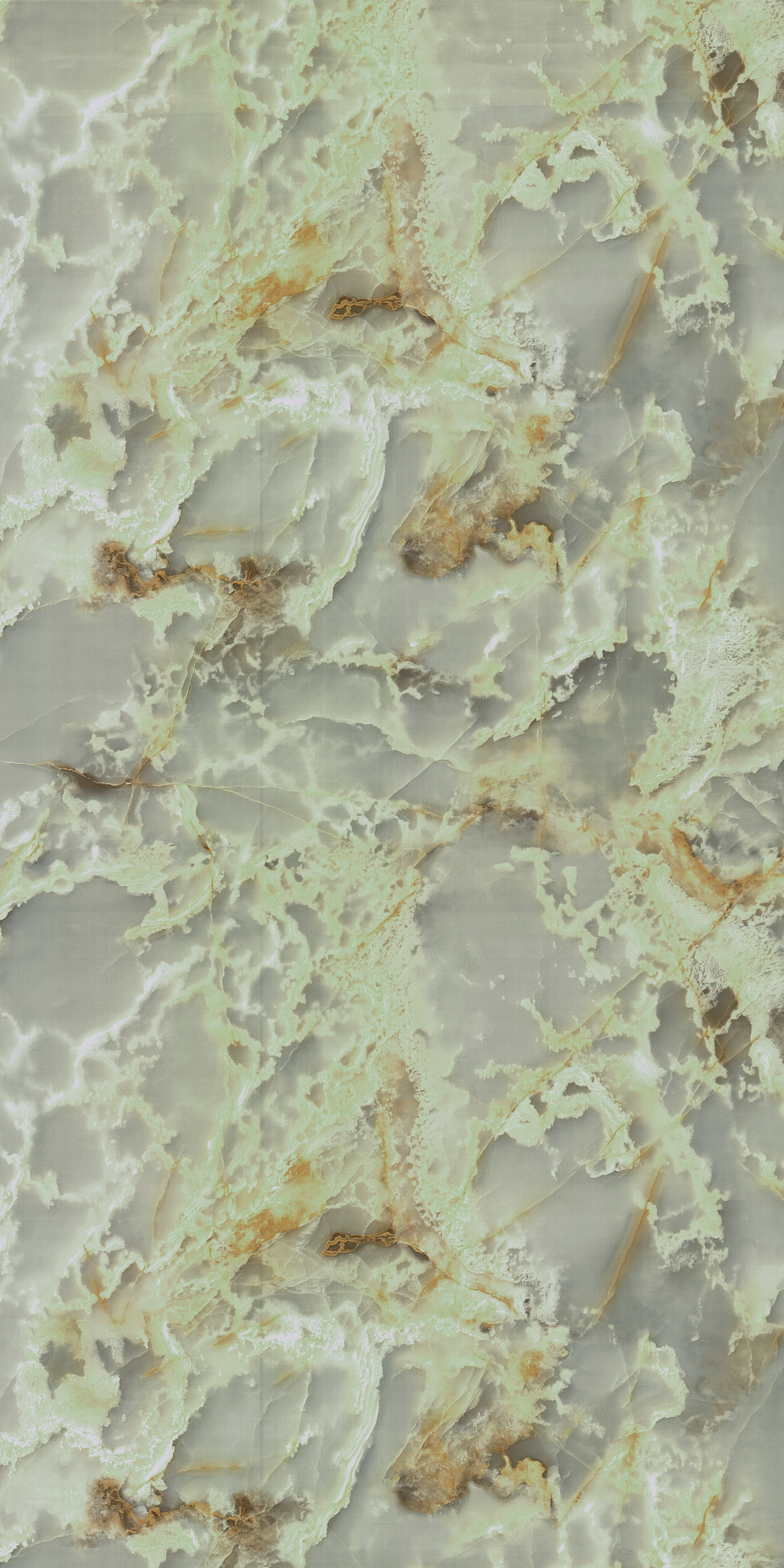 3403 HGF BIANCO ONYX Grey Marble & Stone High Gloss Laminate - AmulyaMica