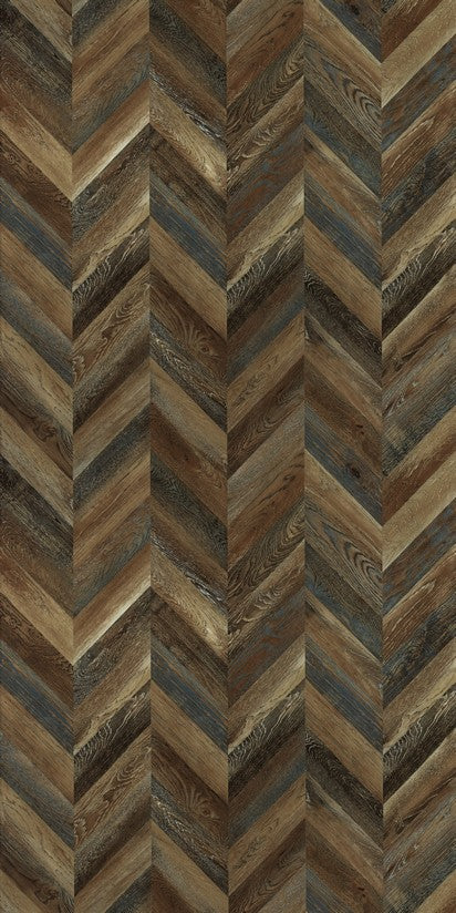 4106 RE26 CHEVRON MOROCCO S Brown Designer Texture Laminate - AmulyaMica