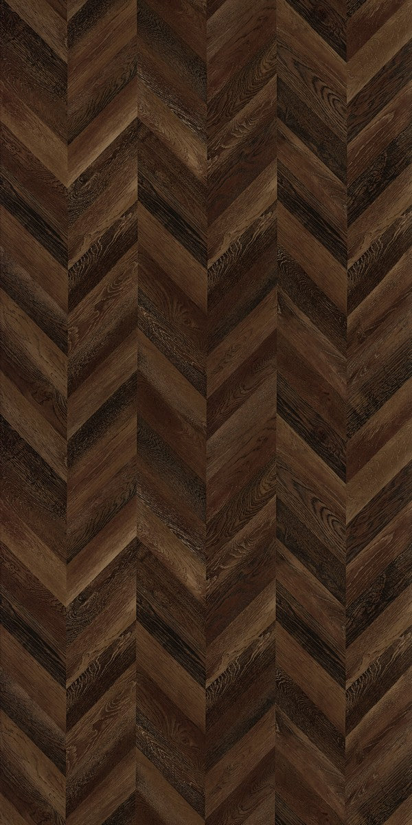 4107 RE26 CHEVRON VERMONT Brown Designer Texture Laminate - AmulyaMica