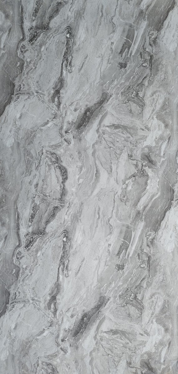 8744 HGF RAINFOREST MARBLE I Grey Marble & Stone High Gloss Laminate - AmulyaMica