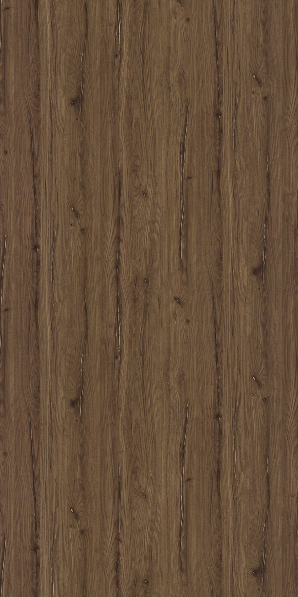 8879 HGF LANZA OAK II Brown Wood High Gloss Laminate - AmulyaMica