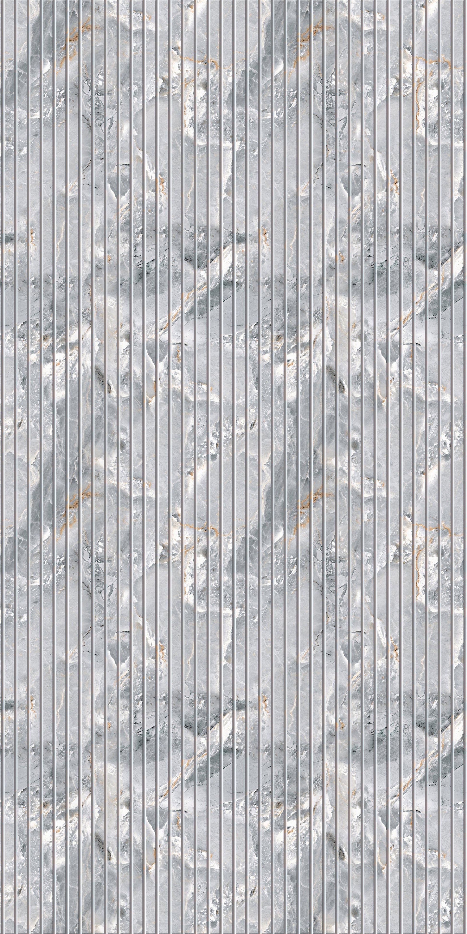 AMD028 Grey Fluted Gloss Laminate - AmulyaMica
