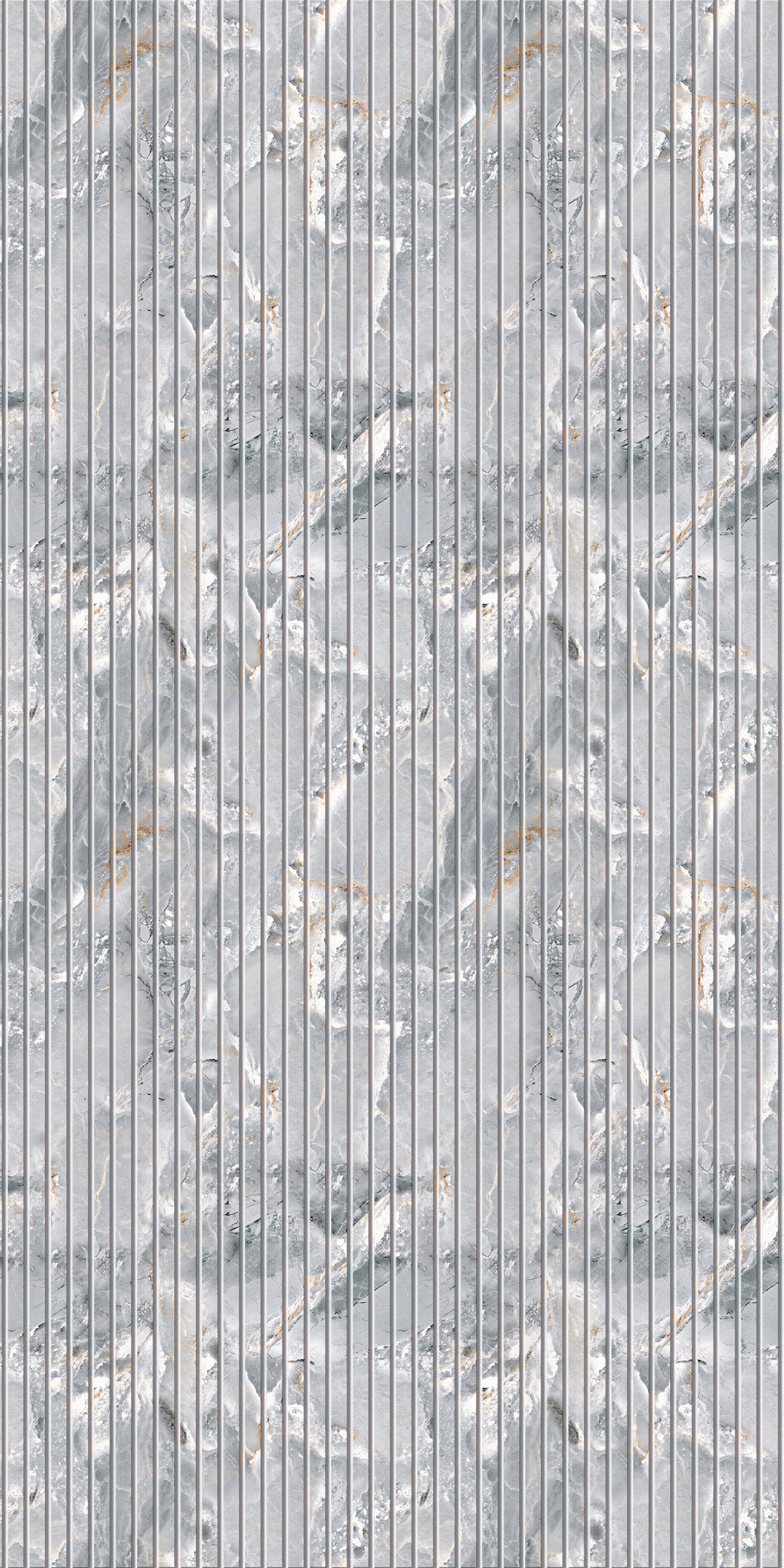 AMD028 Grey Fluted Gloss Laminate - AmulyaMica