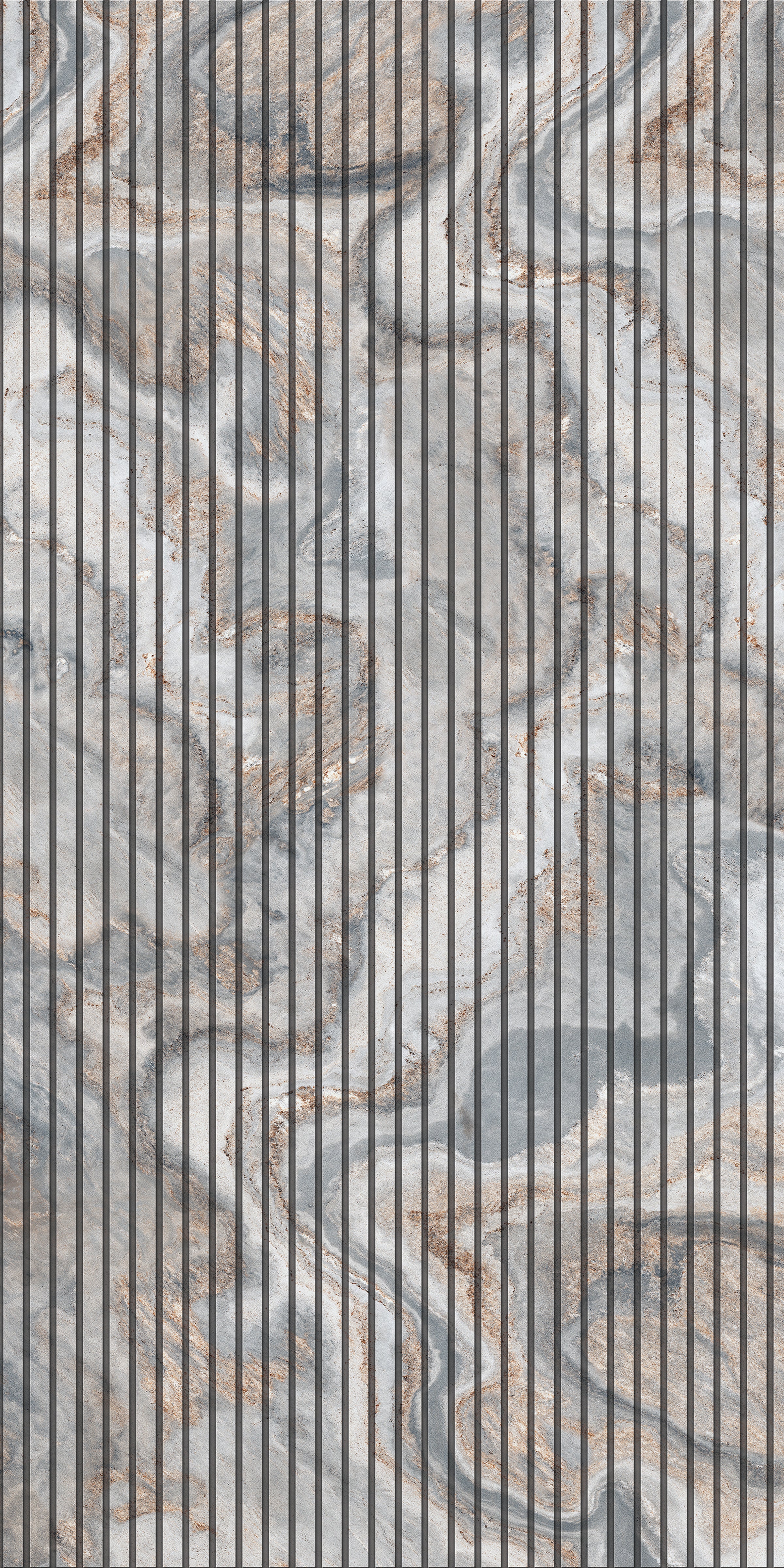 AMD029 Grey Marble & Stone Gloss Wall Panel - AmulyaMica