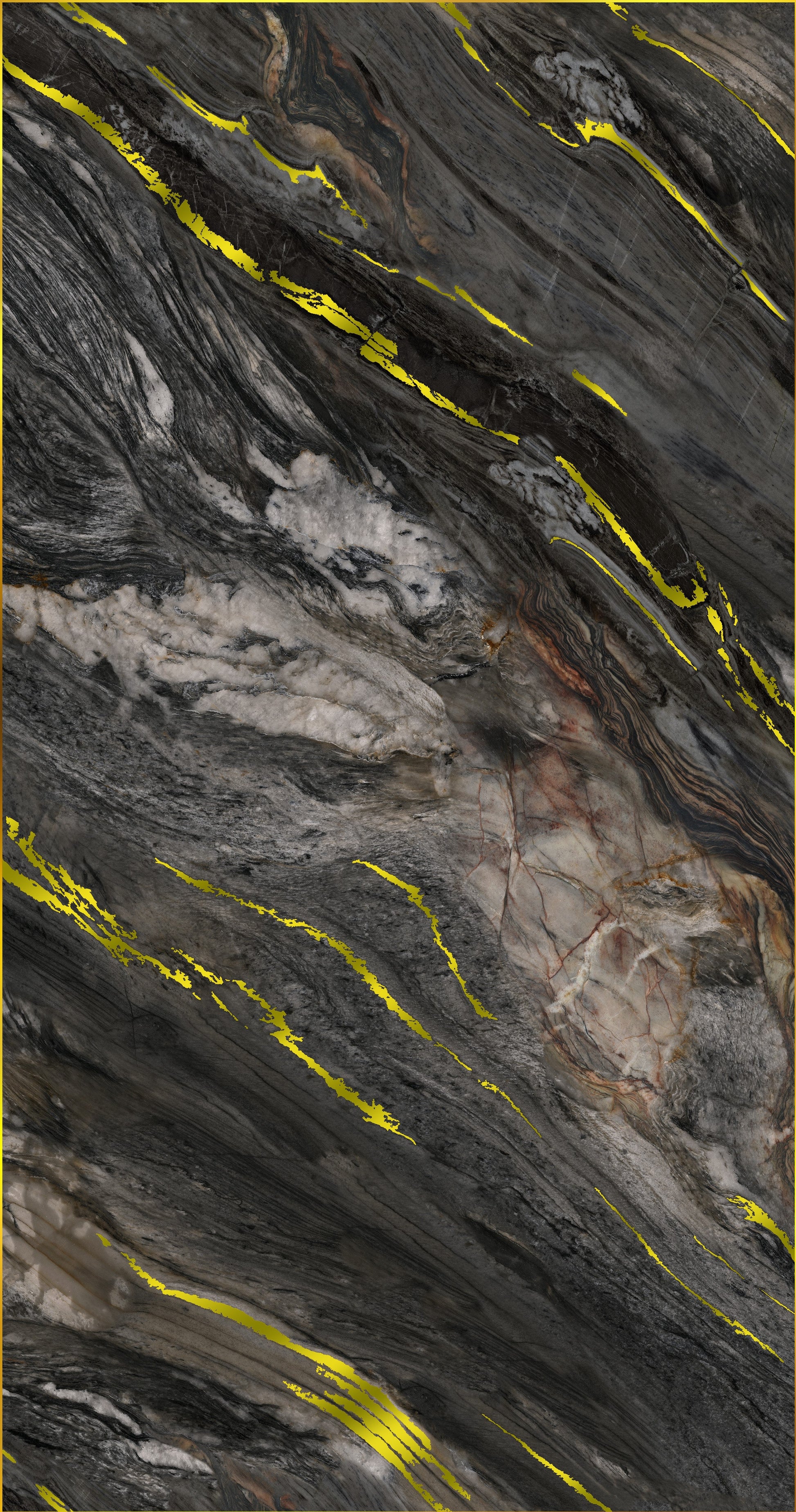 LX9008 Grey Marble & Stone Gloss Laminate - AmulyaMica