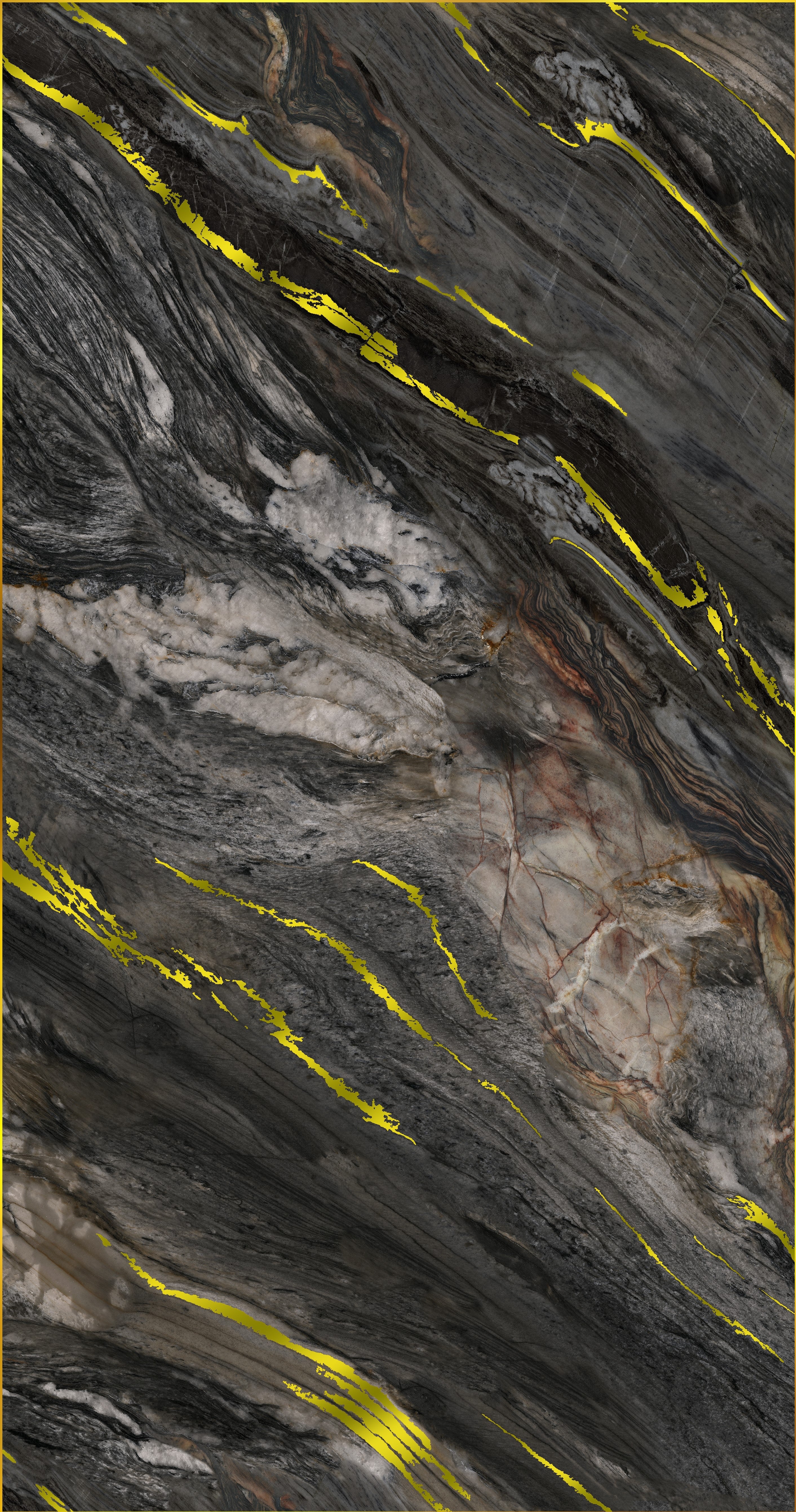 LX9008 Grey Marble & Stone Gloss Laminate - AmulyaMica
