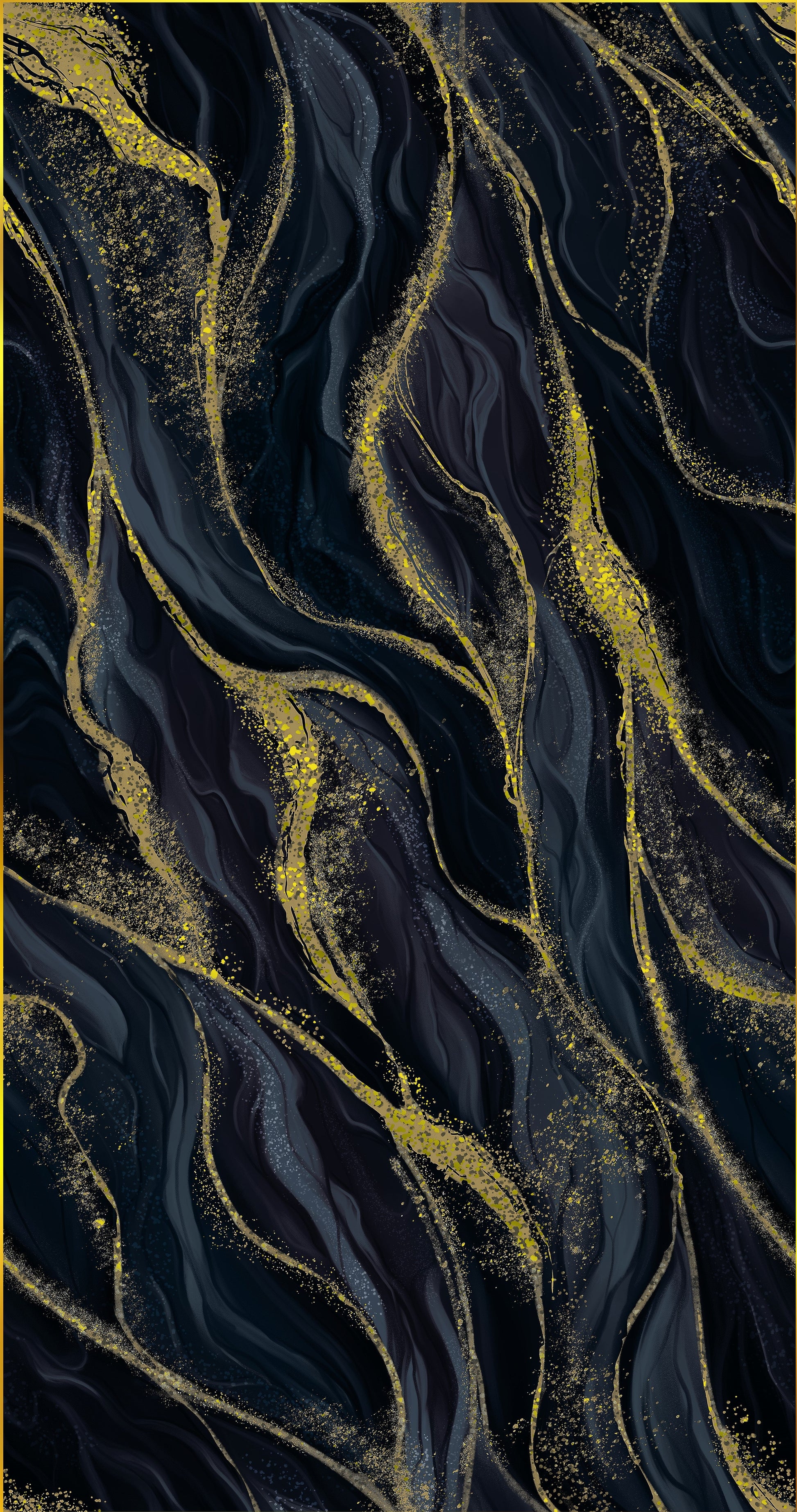 LX9010 Black Marble & Stone Gloss Laminate - AmulyaMica
