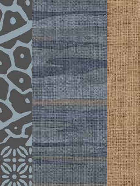 Exclusive Wallcoverings Grey wallpaper swatch