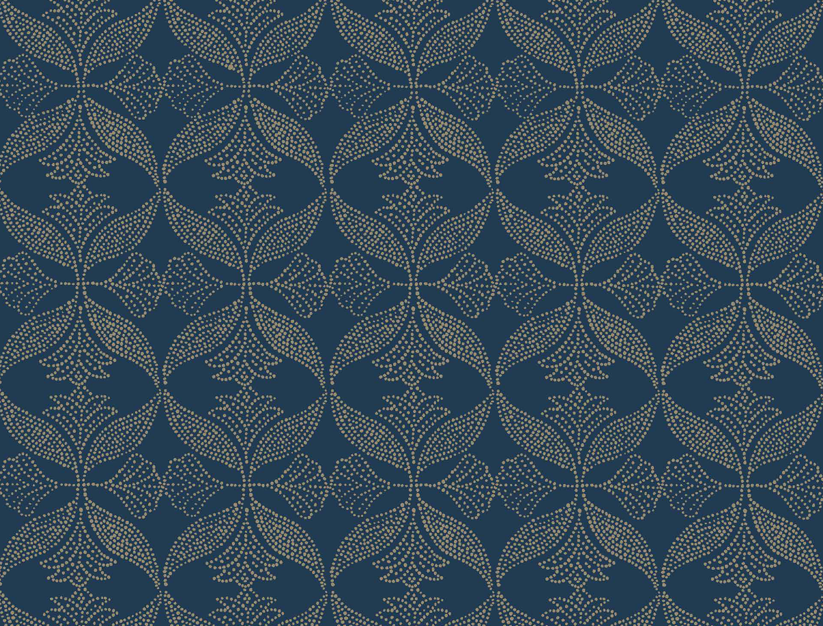 Exclusive Wallcoverings Green wallpaper swatch