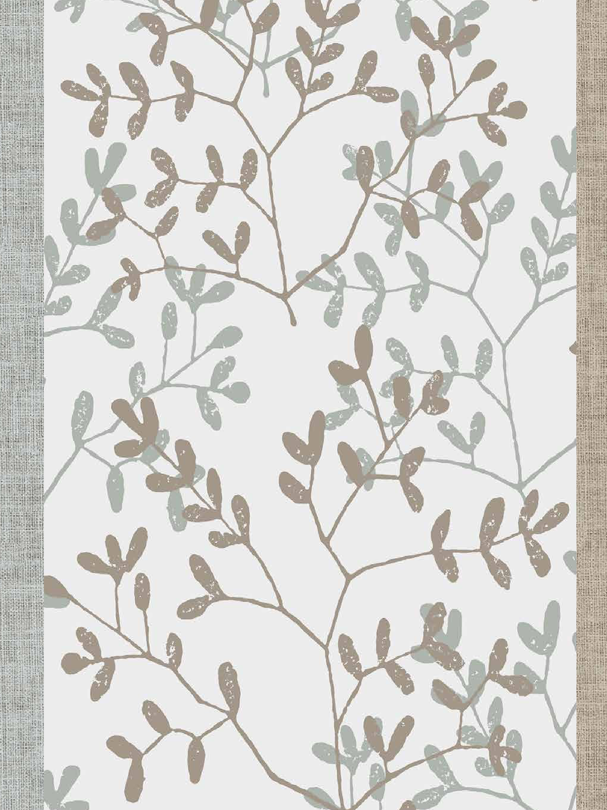 Exclusive Wallcoverings Ivory wallpaper swatch