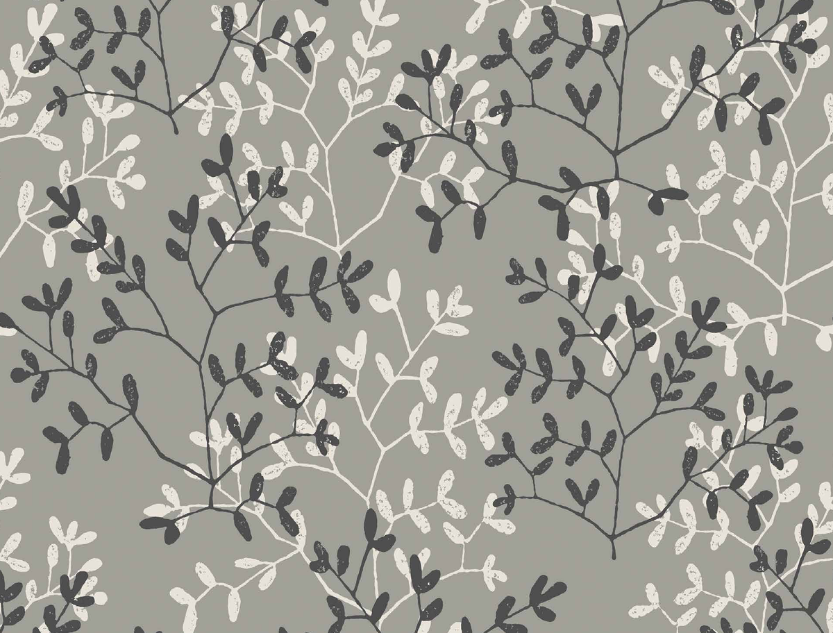 Exclusive Wallcoverings Grey wallpaper swatch