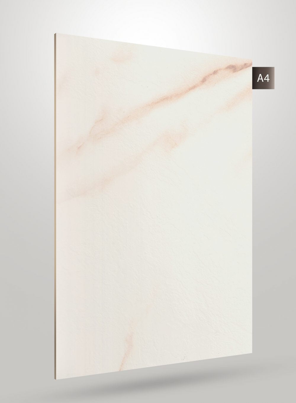 Ivory marble laminate with subtle veining and matte finish