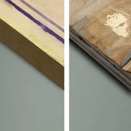 BILTUS 8 ft. x 4 ft. 18 mm MR Plywood Beige Wood Natural Veneer - BILTUS