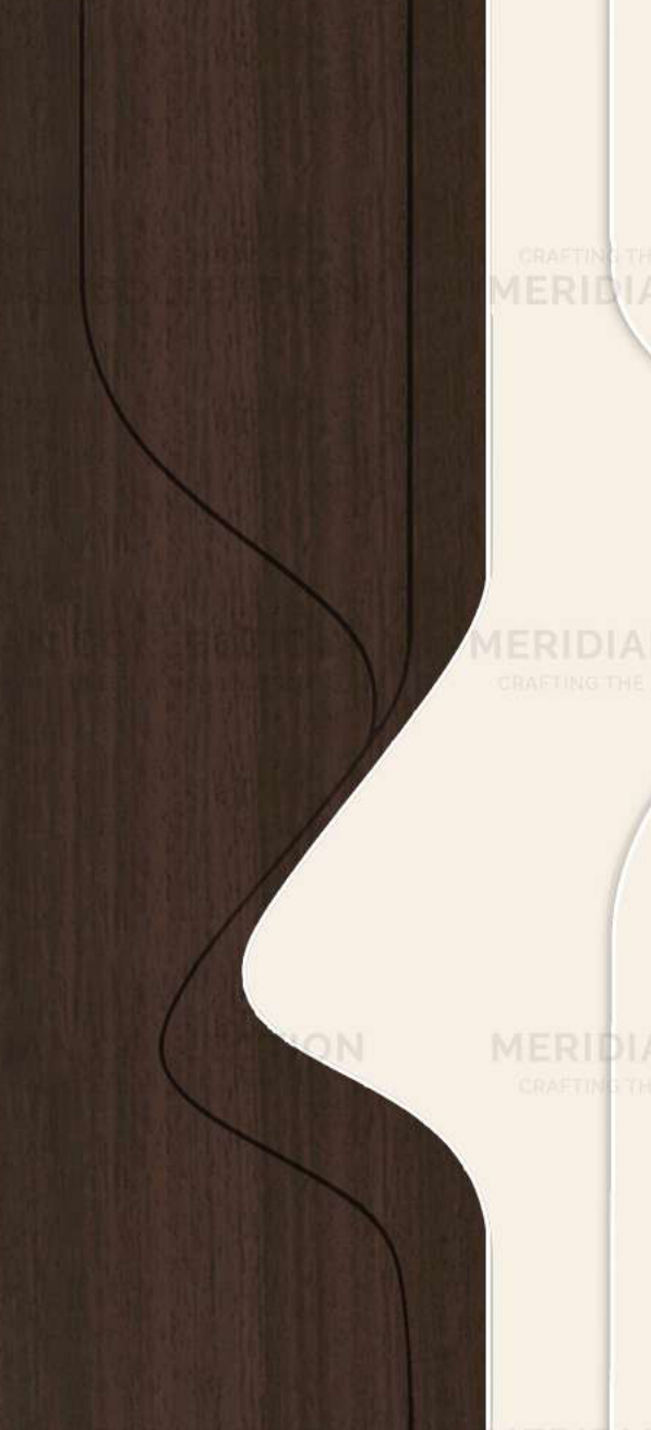 Meridian Bookmatch BKM 4500/985 Dark Chocolate bookmatched wall panel