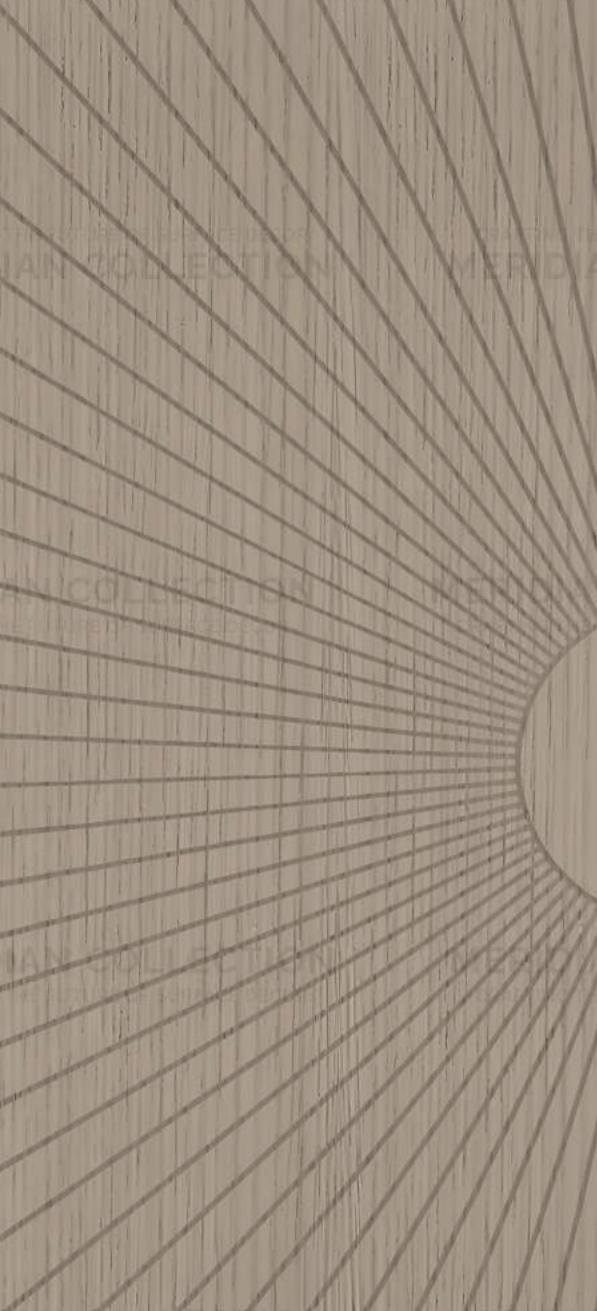 Meridian Bookmatch LA 245/935 Warm Walnut bookmatched wall panel