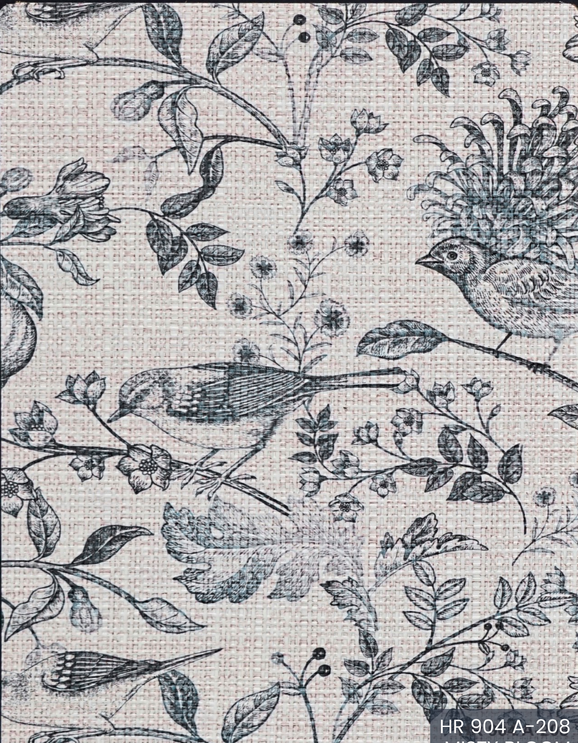 Brown Paper Arto Misty Bloom HR 904 decorative laminate swatch
