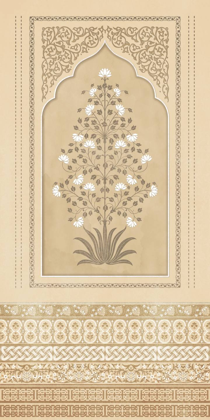Brown Paper Rajnigandha AT 1103 Anantara decorative mural laminate full sheet