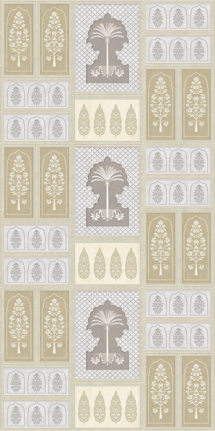 Brown Paper Virasat AT 1108 Anantara decorative mural laminate full sheet