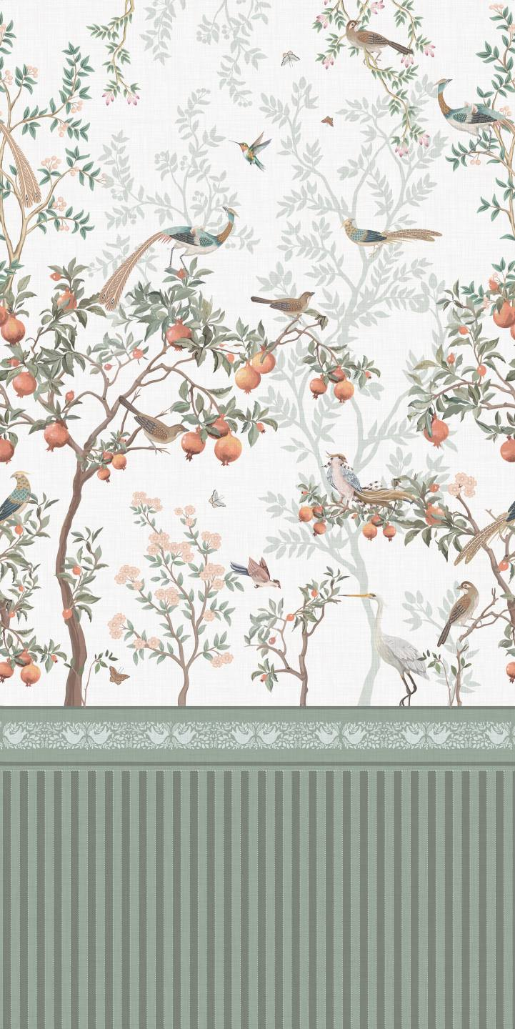 Brown Paper Anar Bag AT 1120 Anantara decorative mural laminate full sheet