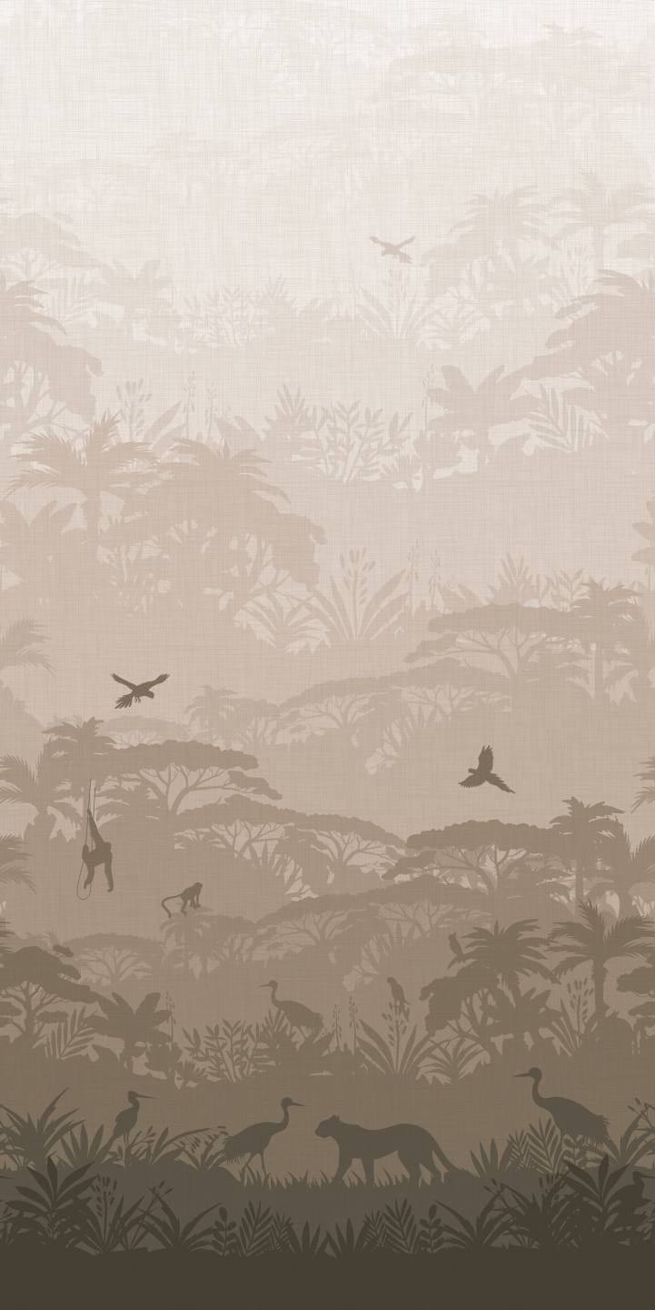 Brown Paper Jangal Varta AT 1121 Anantara decorative mural laminate full sheet