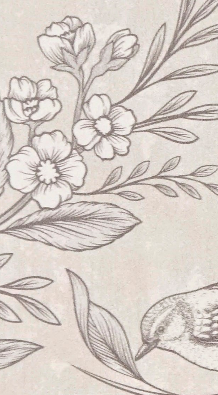 Brown Paper Artisan Bird & Berry Clay DG 654 A-118 decorative laminate swatch