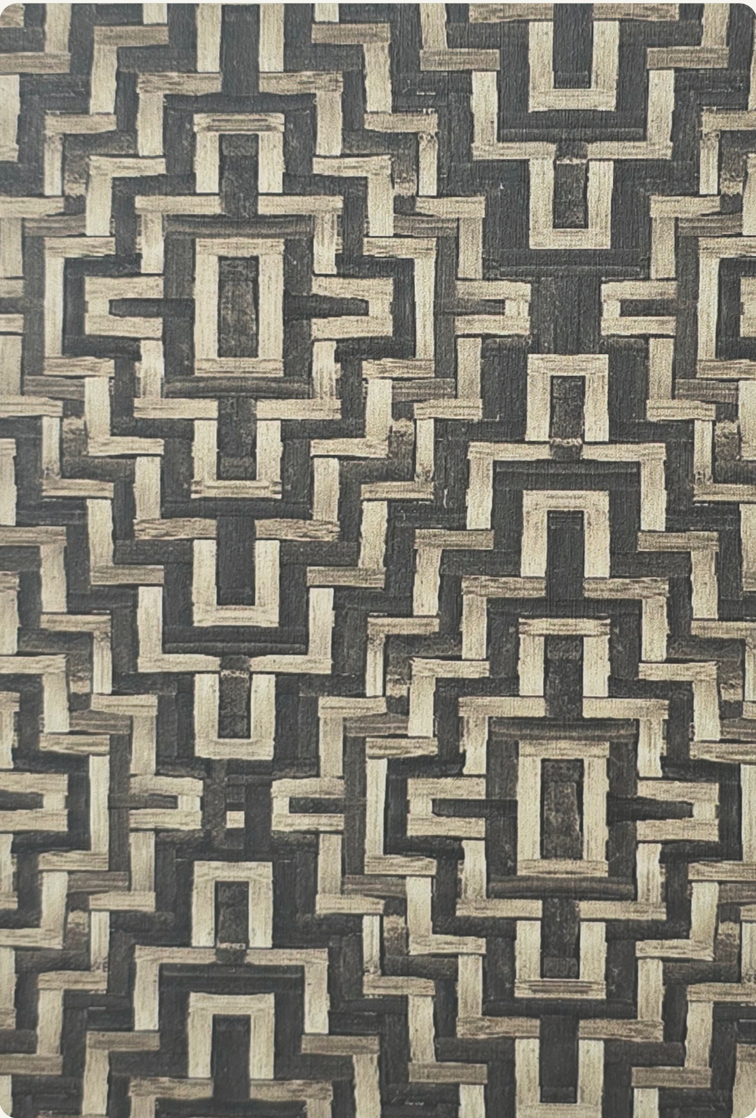 Brown Paper Cane Brink Cane DG 173 A-118 decorative laminate swatch