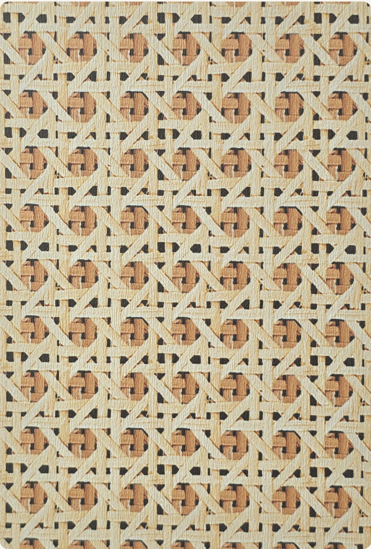 Brown Paper Cane Cane Cross DG 174 A-118 decorative laminate swatch