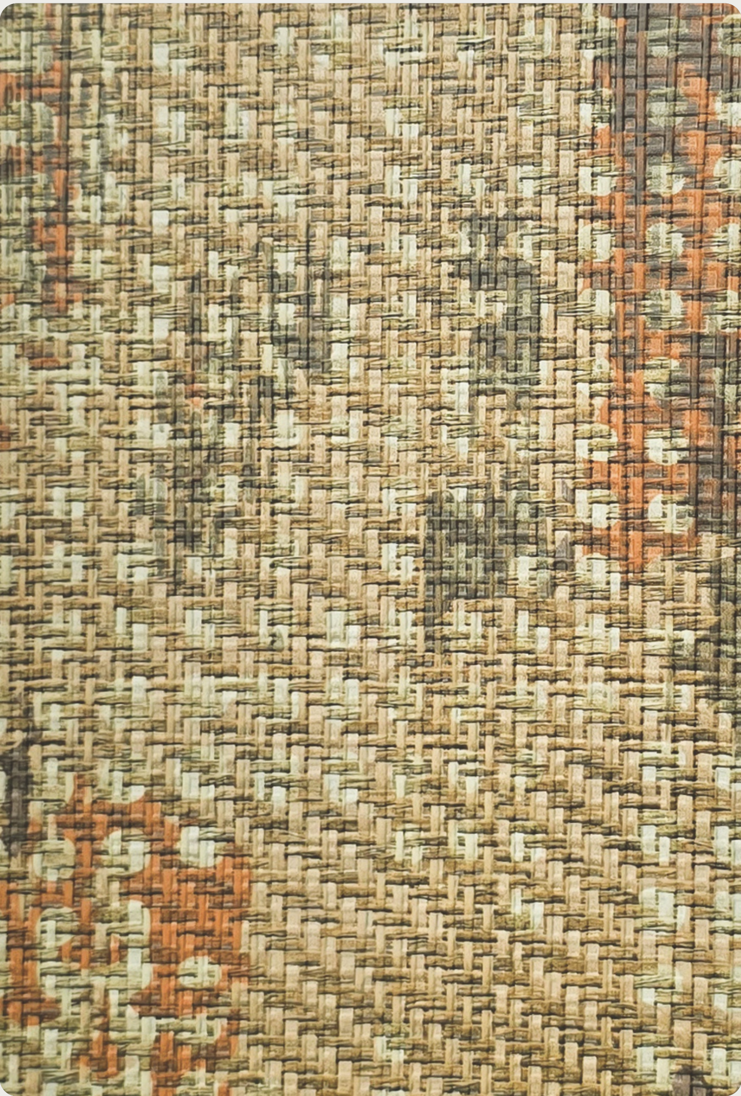 Brown Paper Cane Orchid Elegance DG 818 A-208 decorative laminate swatch