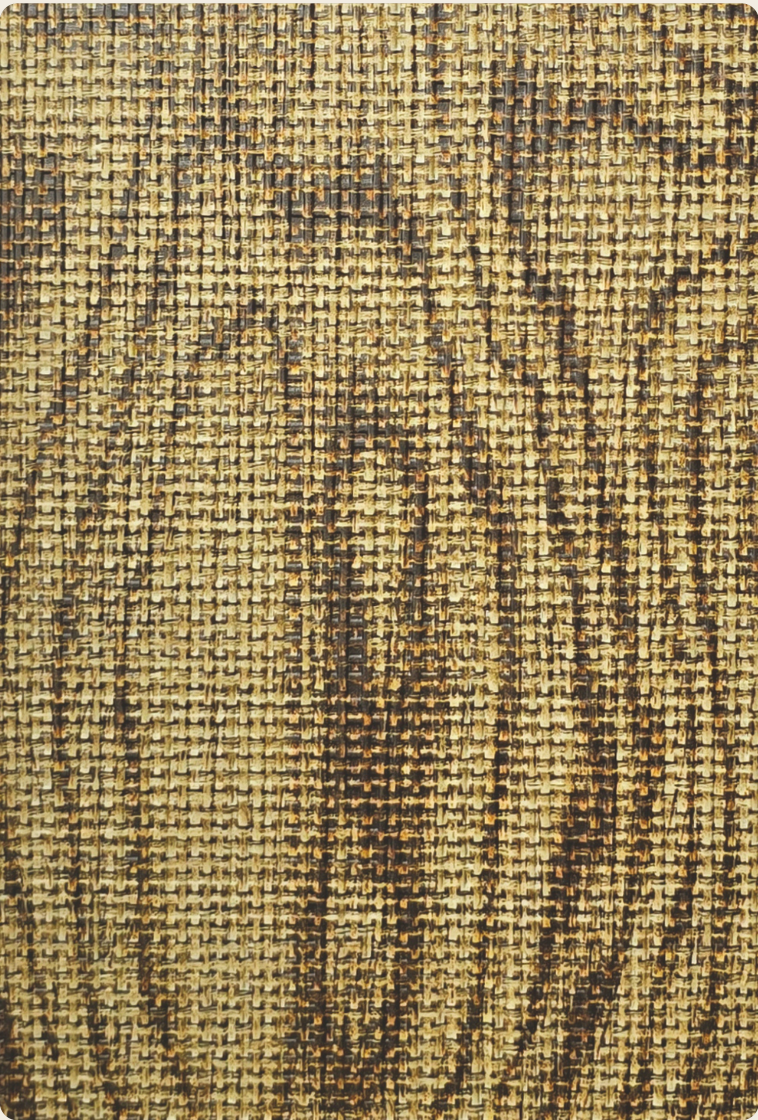 Brown Paper Cane Textured Threads DG 820 A-208 decorative laminate swatch