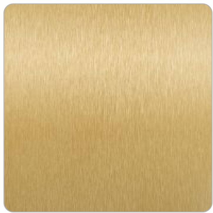 Brown Paper Metcraft Raw Brush Gold metallic decorative laminate swatch
