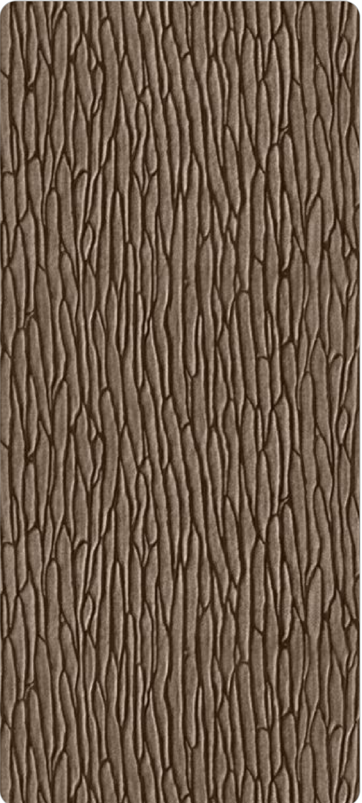 Brown Paper Metcraft Silent Weave Brown Silent Weave metallic decorative laminate swatch