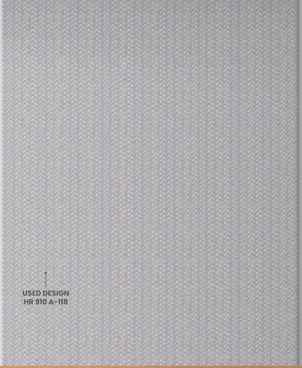 Grey laminate with textured fabric pattern and subtle sheen.