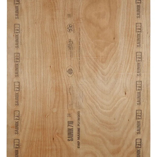 Centuryply Club Prime 8 ft. x 4 ft. 19 mm BWP/Marine Plywood Brown Wood Natural Laminate - Centuryply