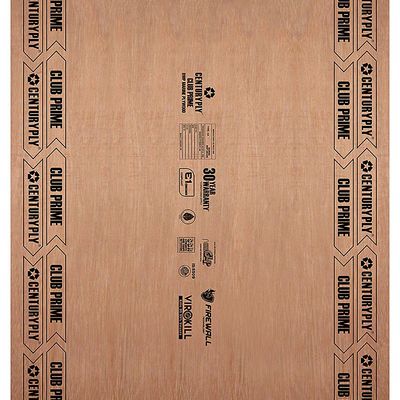 Centuryply Sainik - 710 8 ft. x 4 ft. 6 mm BWP/Marine Plywood Brown Wood Natural Laminate - Centuryply