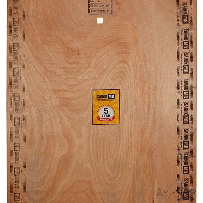 Centuryply Sainik 7 ft. x 4 ft. 12 mm MR Plywood Beige Wood Natural Veneer - Centuryply