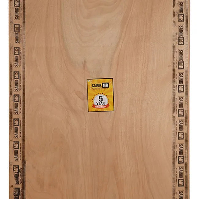 Centuryply Sainik 8 ft. x 4 ft. 12 mm MR Plywood Beige Wood Natural Veneer - Centuryply