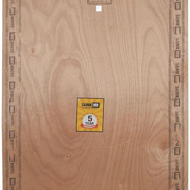 Centuryply Sainik 7 ft. x 4 ft. 6 mm MR Plywood Brown Wood Natural Veneer - Centuryply